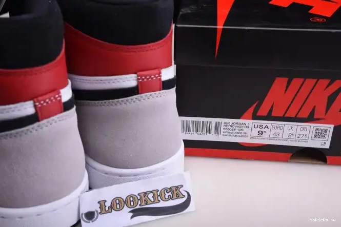 Rep TB Grey 555088-126 Smoke Light Air OG Jordan High 1 0528